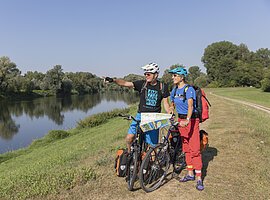 Flussradfahren