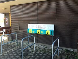 Foto der E-Bike-Ladestation Grashof