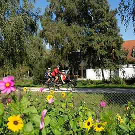 HAUS im MOOS, Amper-Altmühl-Radweg (c) LRA ND-SOB, Carolin Thiersch