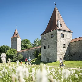 Stadtmauer am Kanal