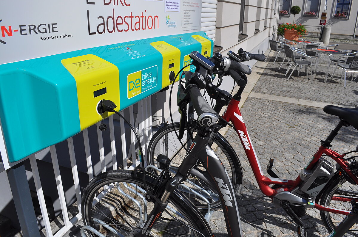 EBikeLadestation "BikeEnergy" Stromtreter